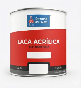 Lata de Pintura Laca Acrilica