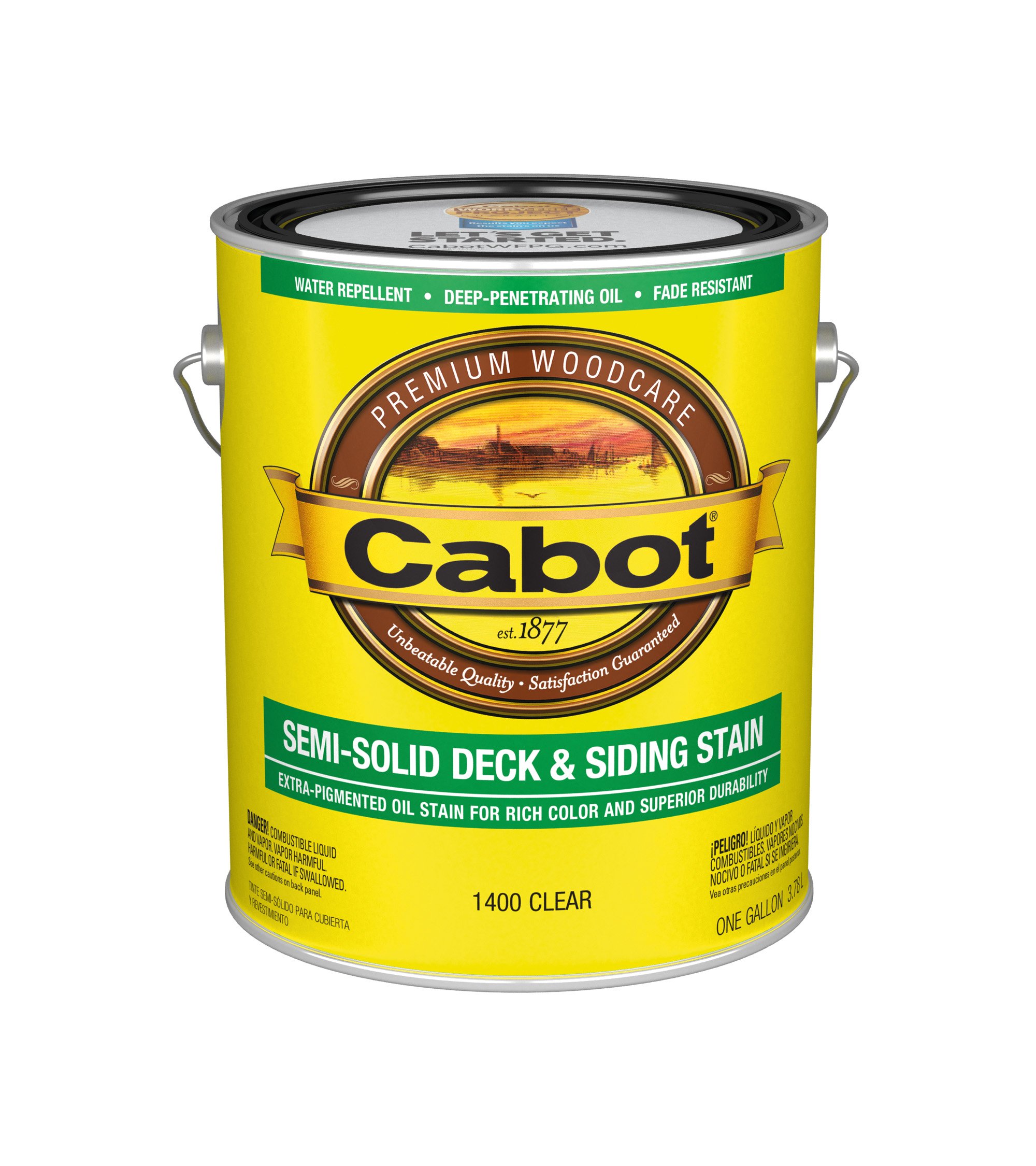 Lata de Pintura Cabot® Wood Toned Deck & Siding Stain
