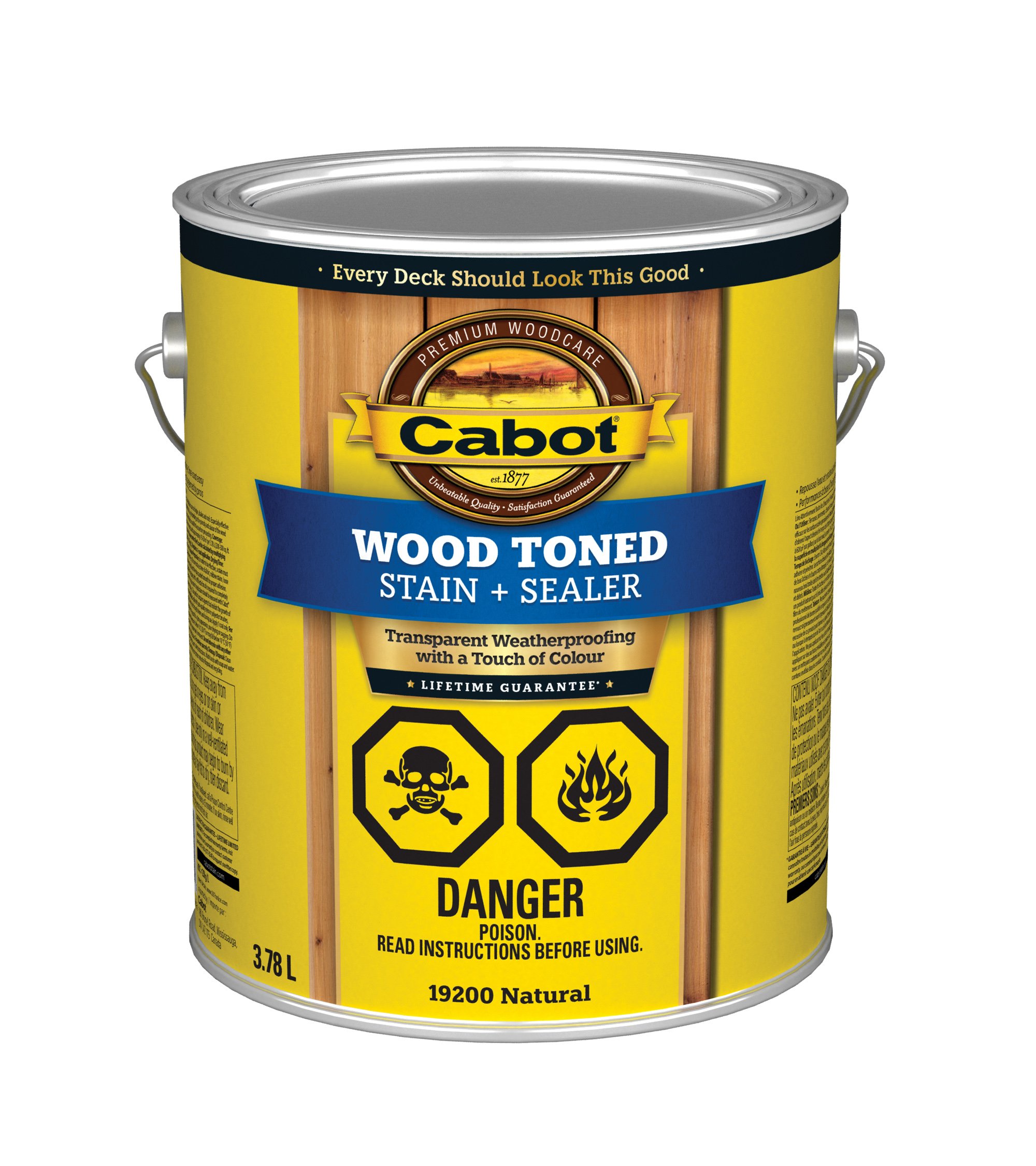 Lata de Pintura Cabot Wood Toned