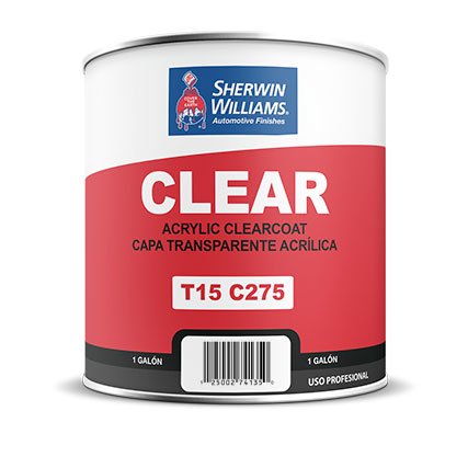 Lata de Pintura Clear Acrílico para lacas
