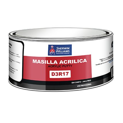 Lata de Pintura Masilla Roja
