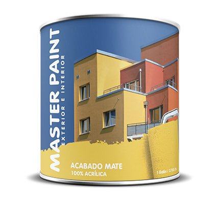 Lata de Pintura Master Paint® Acrílica para Proyectos