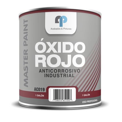 Lata de Pintura Oxido Rojo Industrial AC 019