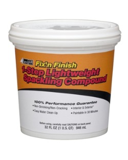 Lata de Pintura White Lightning 1-Step Lightweight Spackling Compound