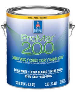 Lata de Pintura SW ProMar®200 Interior Latex