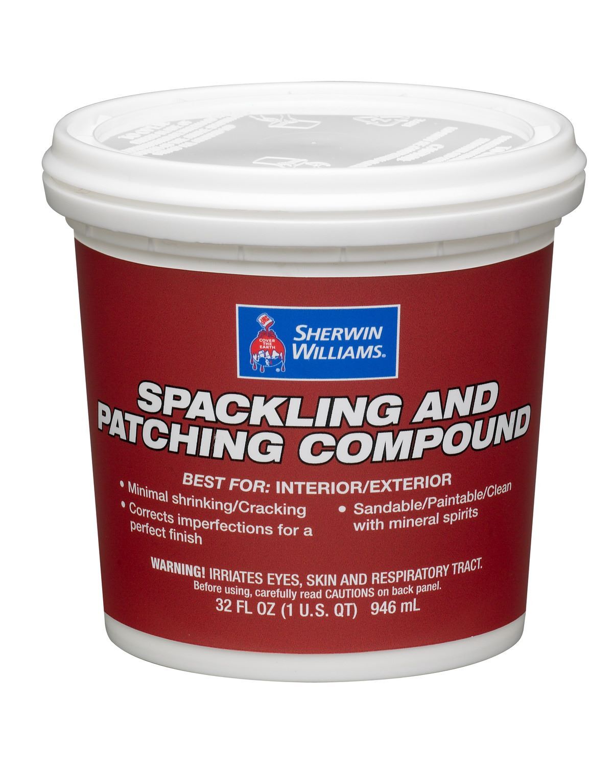 Lata de Pintura Spackling and Patching Compound