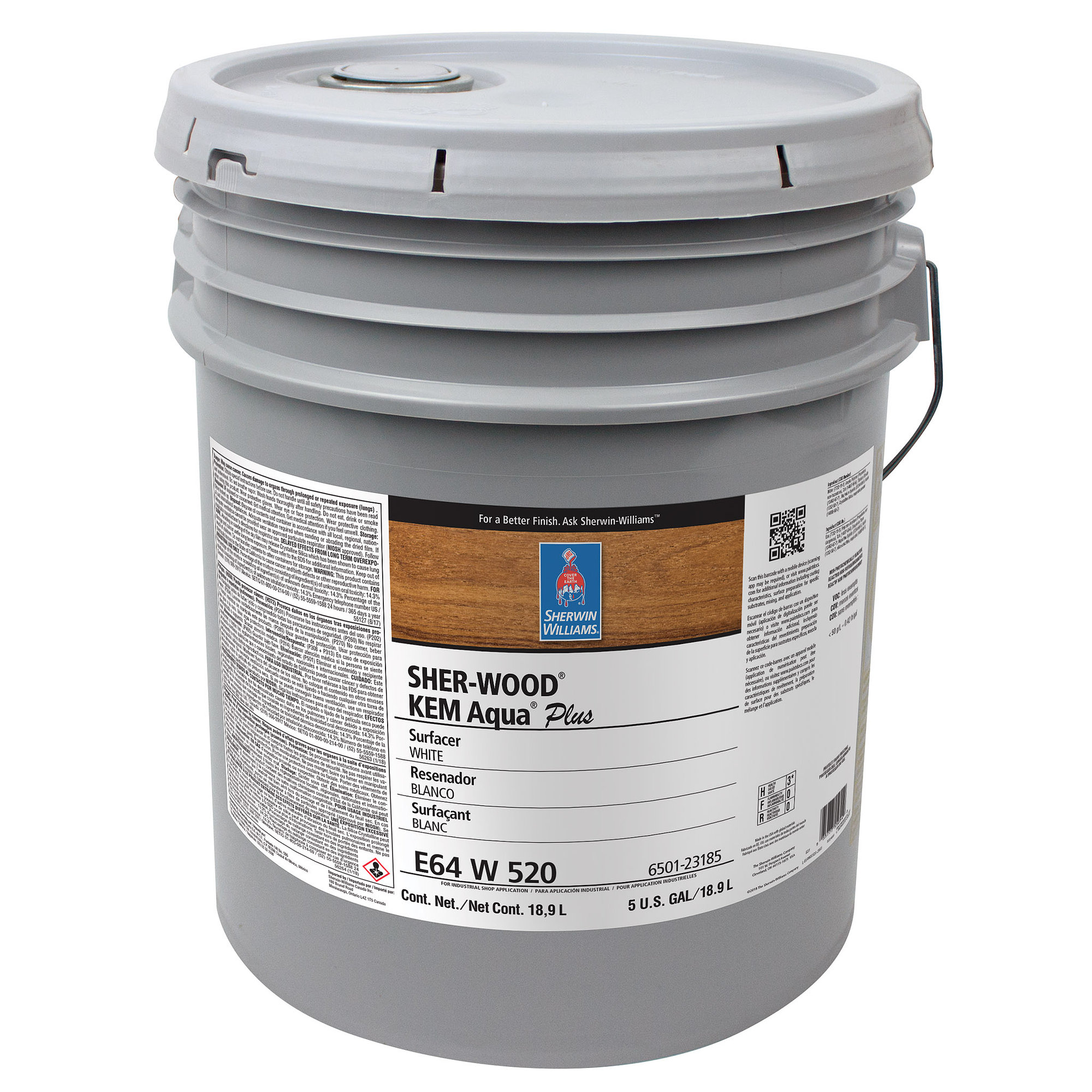 Lata de Pintura Sher-Wood® Kem Aqua® Plus Surfacer