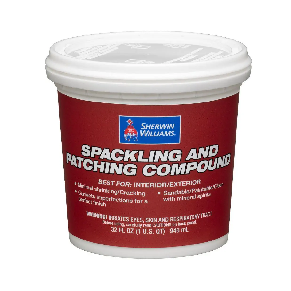Lata de Pintura Spackling and Patching Compound