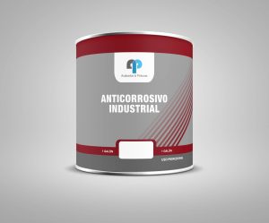Lata de Pintura Anticorrosivo industrial