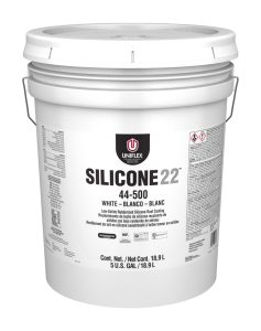 Lata de Pintura UNIFLEX Silicone22 Rubberized Silicone Roof Coating 44-500