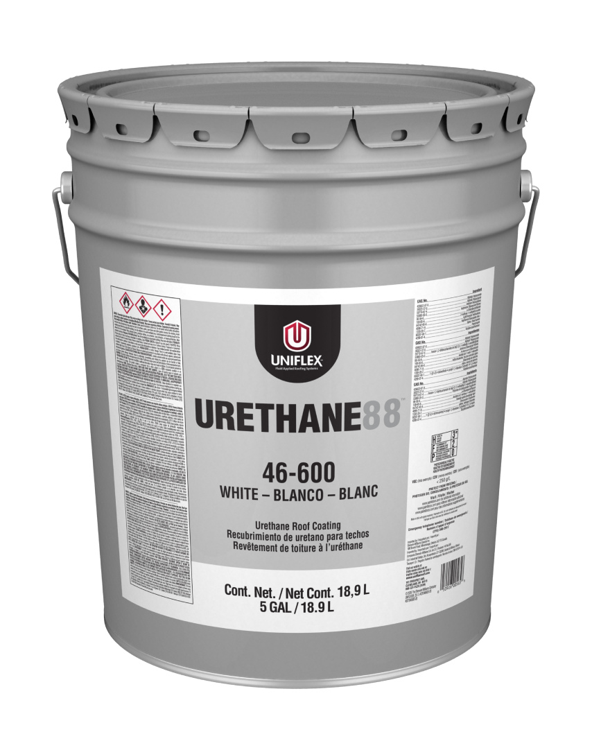 Lata de Pintura UNIFLEX Urethane88 White Roof Coating 46-600