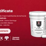 Sherwin Williams - Acabados y Pinturas - Certificación en sistema de permeabilizantes de techo UNIFLEX